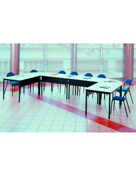 Table demi-ronde